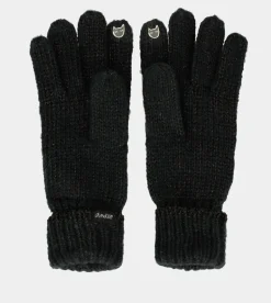 Cheap Anekke Guantes Logomania Negro