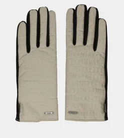 Discount Anekke Guantes Negros Y Beige Contemporary