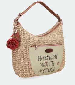Hot Anekke Hobo Rafia Naturaleza