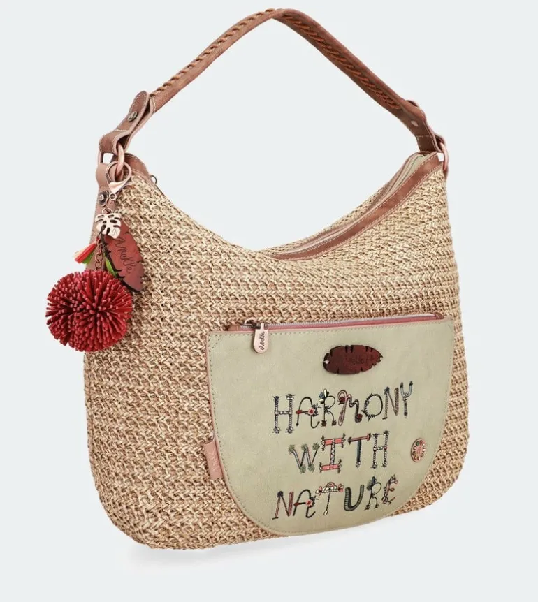 Hot Anekke Hobo Rafia Naturaleza