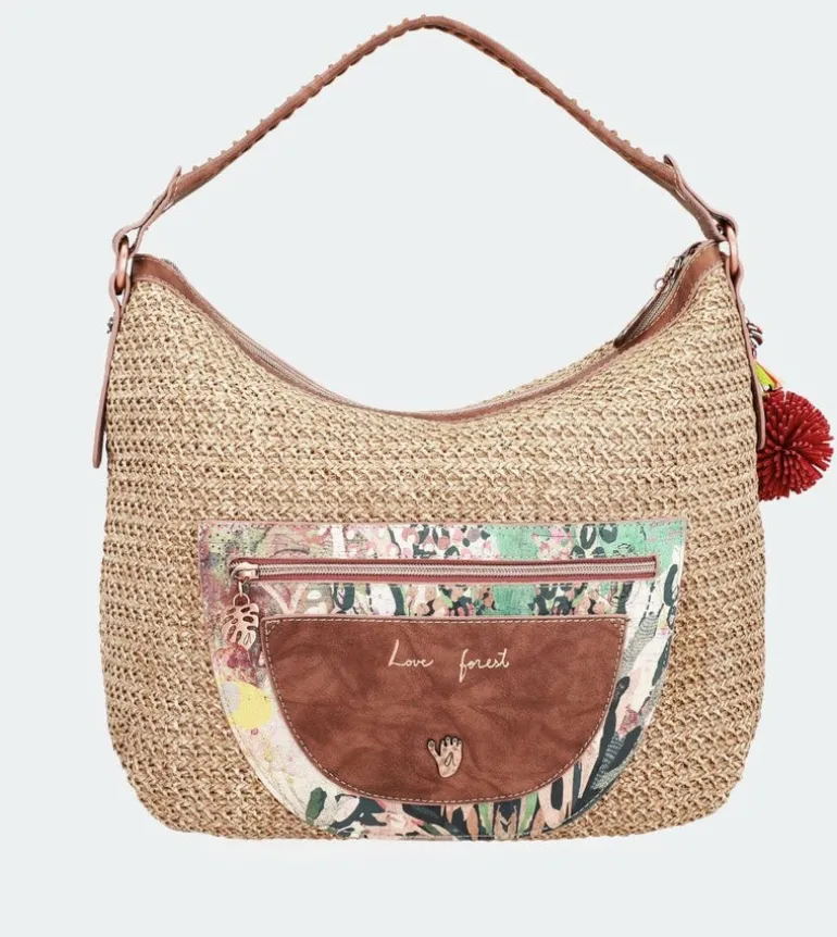 Hot Anekke Hobo Rafia Naturaleza