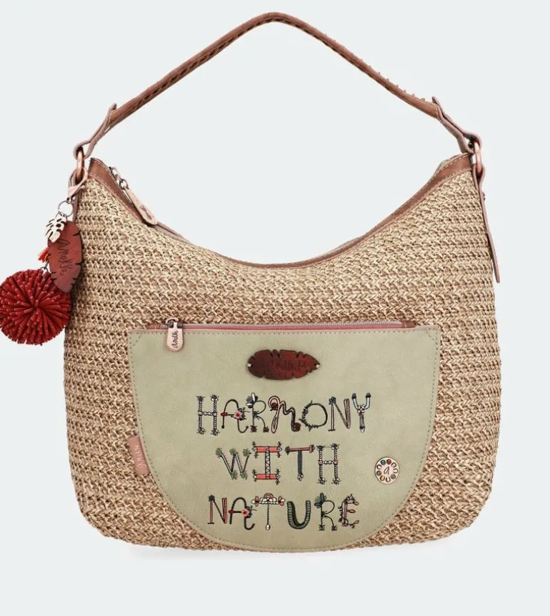 Hot Anekke Hobo Rafia Naturaleza