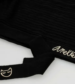 Best Anekke Jersey Negro Cuello Redondo Shoen