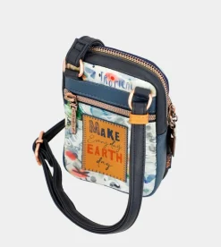 Cheap Anekke Mini Bandolera Azul Marino Nature Pachamama