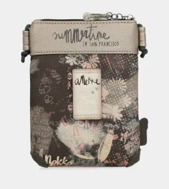 Best Sale Anekke Mini Bandolera Peace & Love Rosa