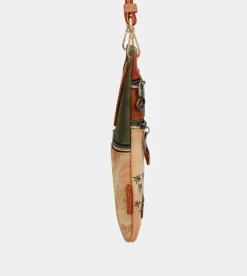 Cheap Anekke Mini Bandolera Peace & Love Camel