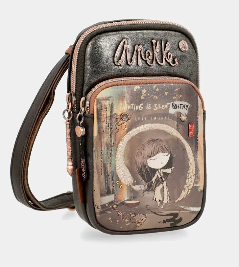 Sale Anekke Mini Bandolera Triple Compartimento Shoen
