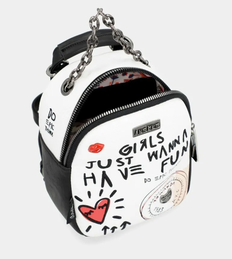 Online Anekke Mini Mochila Blanca Energy