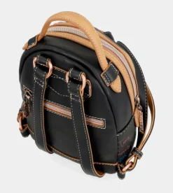 Flash Sale Anekke Mini Mochila De Paseo Negra Coral