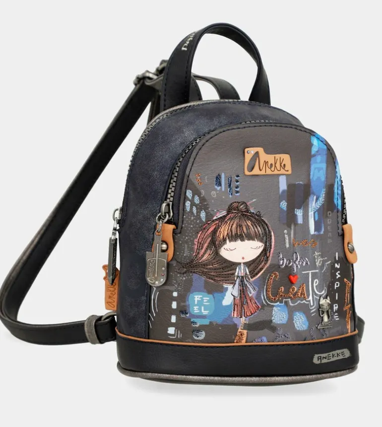 Store Anekke Mini Mochila Dos Compartimentos Contemporary
