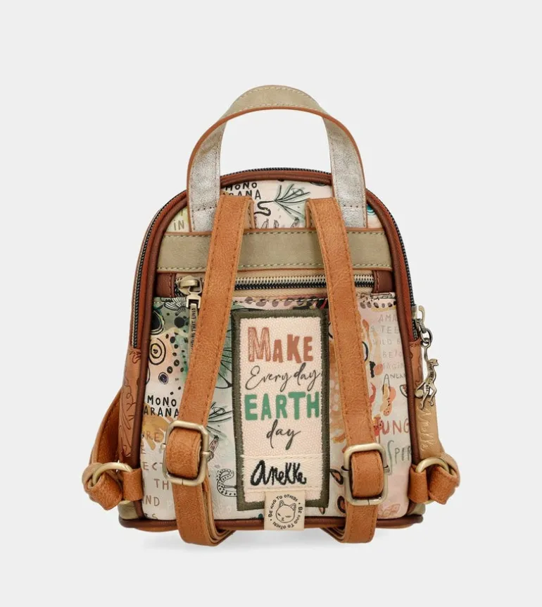 Flash Sale Anekke Mini Mochila Dos Compartimentos Amazonia