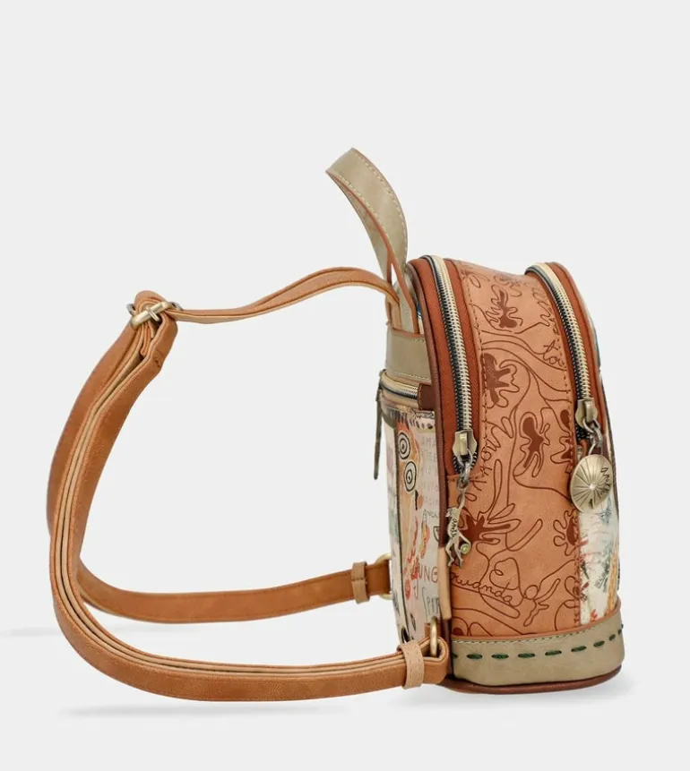 Flash Sale Anekke Mini Mochila Dos Compartimentos Amazonia