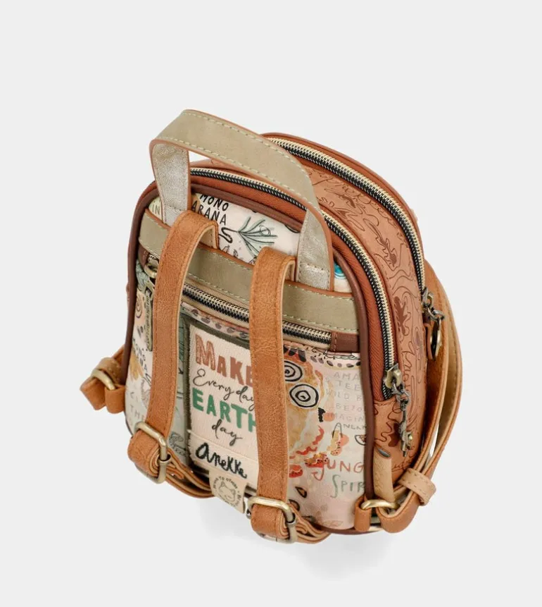 Flash Sale Anekke Mini Mochila Dos Compartimentos Amazonia