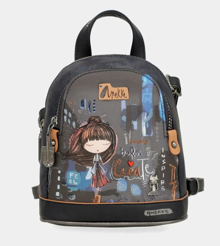 Store Anekke Mini Mochila Dos Compartimentos Contemporary