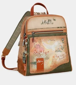 Cheap Anekke Mochila 2 Compartimentos Flowers