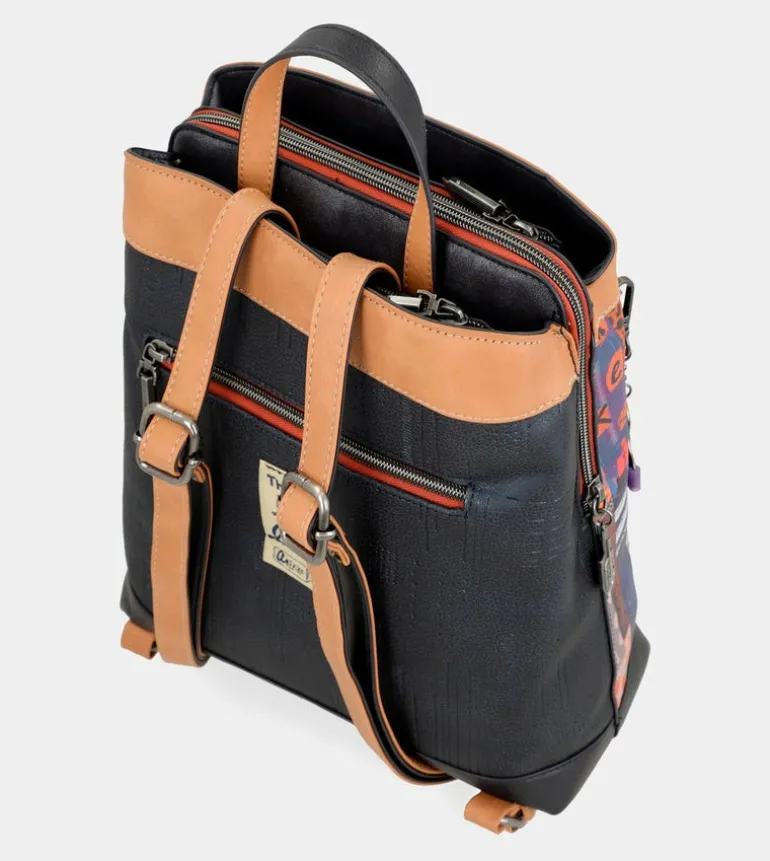 Fashion Anekke Mochila 3 Compartimentos Kyomu