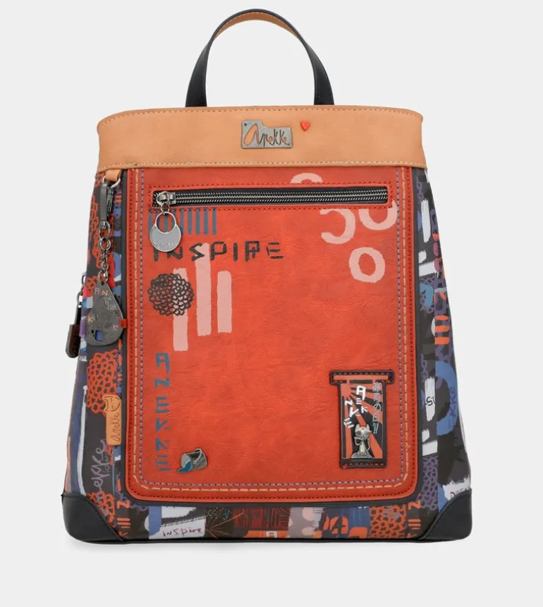 Fashion Anekke Mochila 3 Compartimentos Kyomu