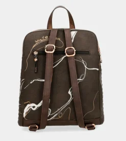 Cheap Anekke Mochila 2 Compartimentos Marron Nature Shodo