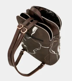 Cheap Anekke Mochila 2 Compartimentos Marron Nature Shodo