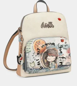 Hot Anekke Mochila Con Bolsillo Frontal Fun & Music