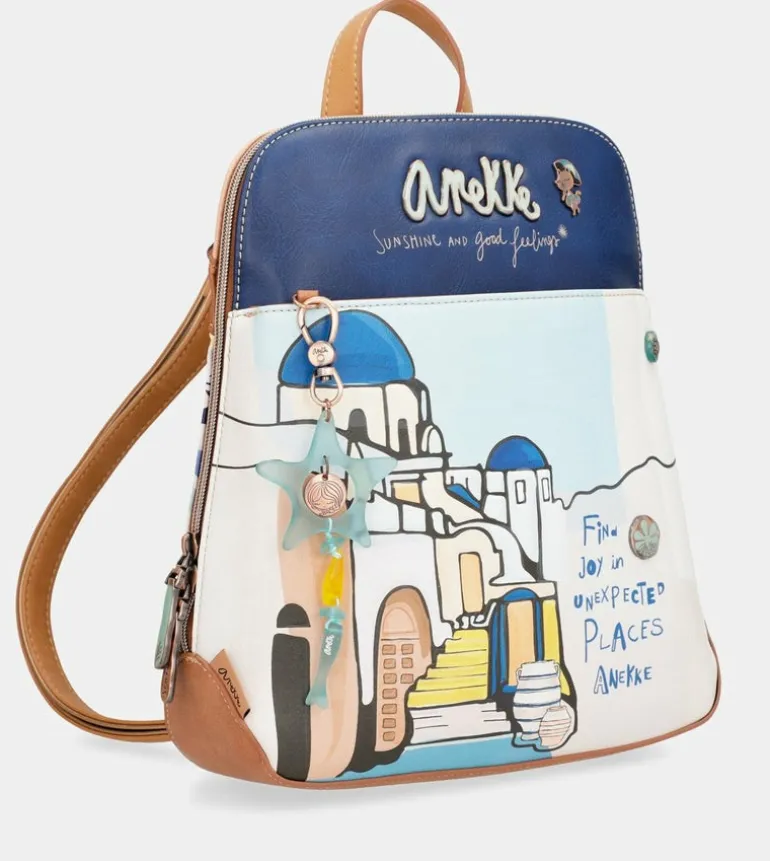 Sale Anekke Mochila Con Bolsillo Frontal Sunrise
