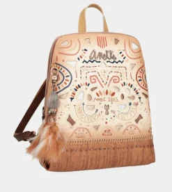 New Anekke Mochila Con Bolsillo Trasero Tribe