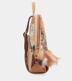 New Anekke Mochila Con Bolsillo Trasero Tribe