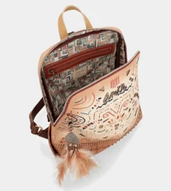 New Anekke Mochila Con Bolsillo Trasero Tribe