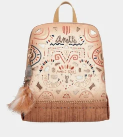 New Anekke Mochila Con Bolsillo Trasero Tribe