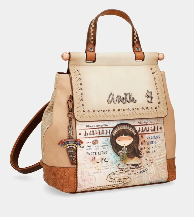 Best Sale Anekke Mochila Con Solapa Menire