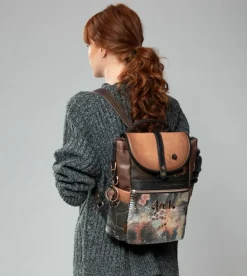 Cheap Anekke Mochila Con Solapa Shoen Brush
