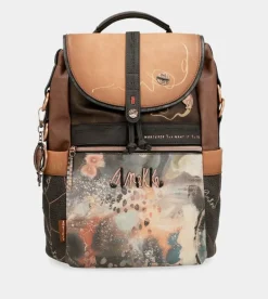 Cheap Anekke Mochila Con Solapa Shoen Brush