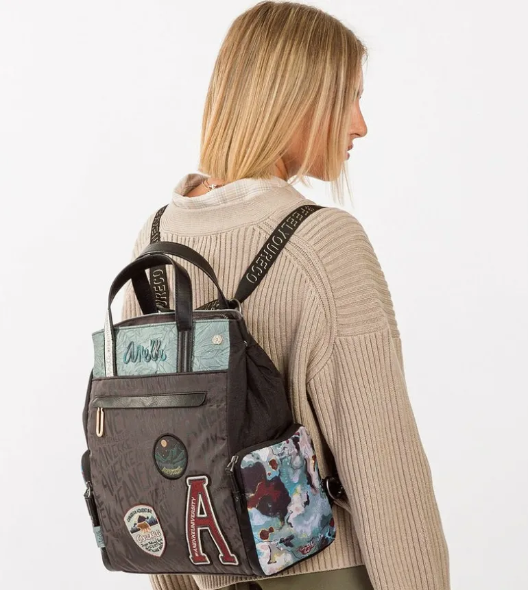 Best Sale Anekke Mochila Convertible En Bandolera Nature Woods