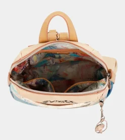 Hot Anekke Mochila De Paseo Con Bolsillo Oculto Mediterranean