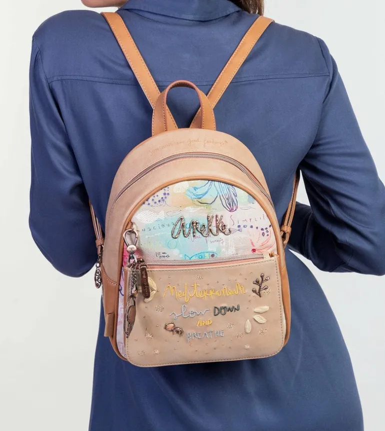 Clearance Anekke Mochila De Paseo Mediana Slow Life