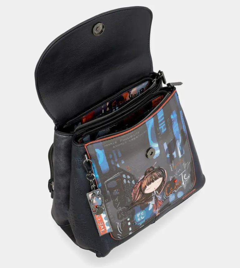 Outlet Anekke Mochila De Solapa Contemporary