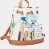 New Anekke Mochila Estilo Bombonera Sunrise