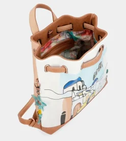 New Anekke Mochila Estilo Bombonera Sunrise