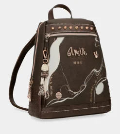 Flash Sale Anekke Mochila Grande Marron Nature Shodo