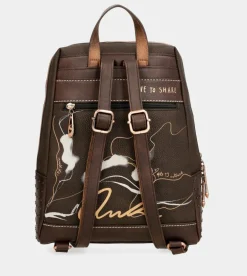 Flash Sale Anekke Mochila Grande Marron Nature Shodo