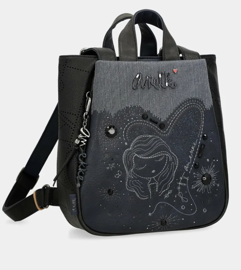 Discount Anekke Mochila Mediana Azul Marino Studio