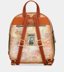 Best Anekke Mochila Mediana Peace & Love Camel