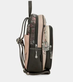 Clearance Anekke Mochila Mediana Peace & Love Rosa
