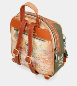 Best Anekke Mochila Mediana Peace & Love Camel