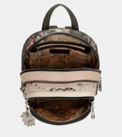 Clearance Anekke Mochila Mediana Peace & Love Rosa