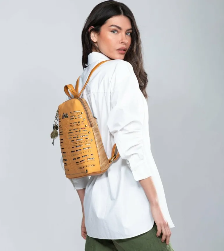 Flash Sale Anekke Mochila Ocre Nature Pachamama