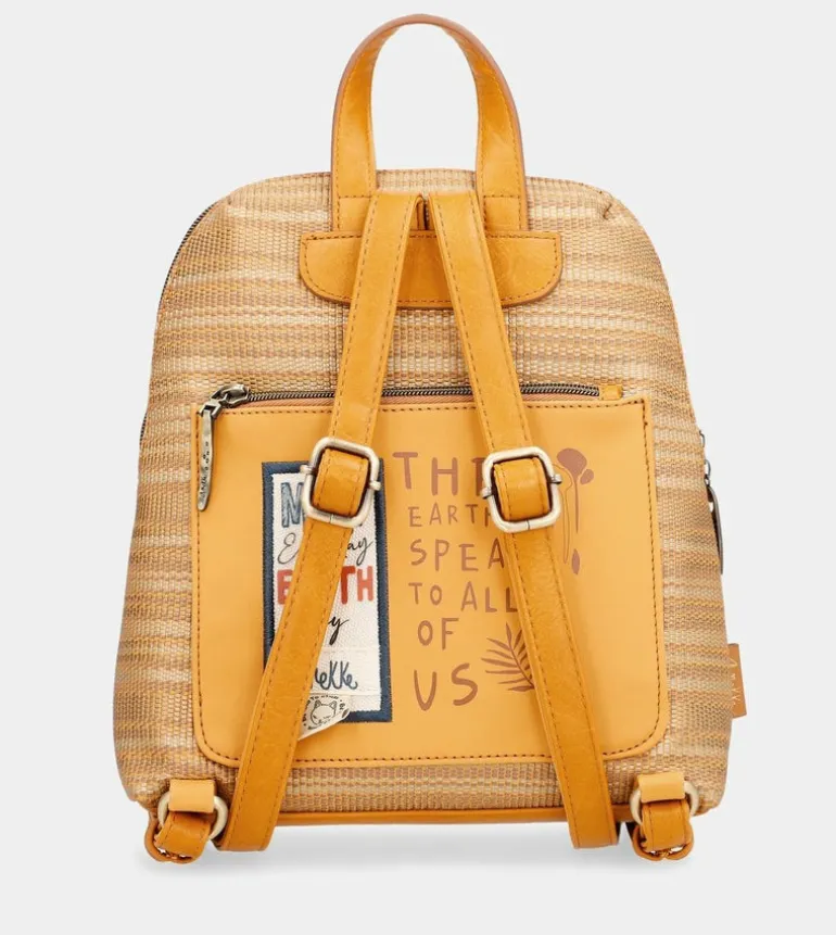 Flash Sale Anekke Mochila Ocre Nature Pachamama