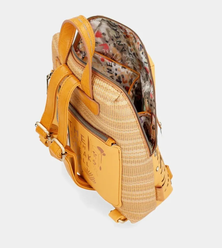 Flash Sale Anekke Mochila Ocre Nature Pachamama