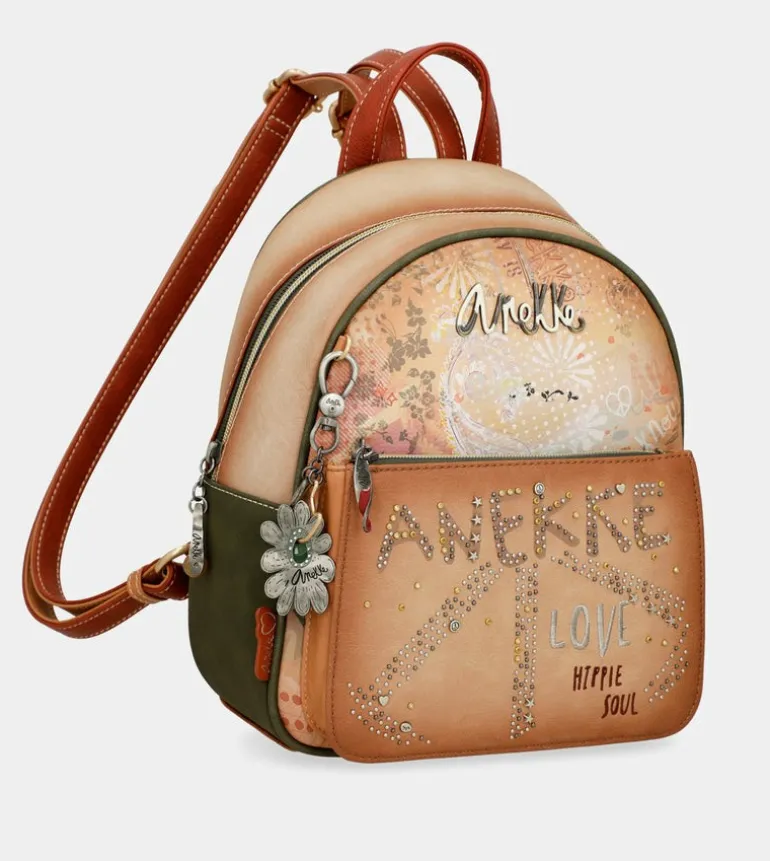 Outlet Anekke Mochila Pequena Flowers