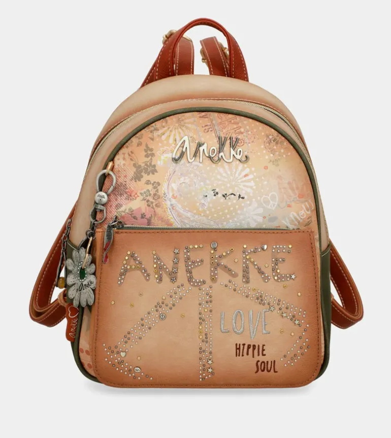 Outlet Anekke Mochila Pequena Flowers